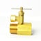 Thrifco Plumbing 1/2 Inch MIP x 1/2 Inch FIP Ice Maker Adapter with 1/4 Inch Angle Needle Valve 4400878 - alternate 3